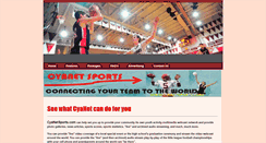 Desktop Screenshot of cyanetsports.com